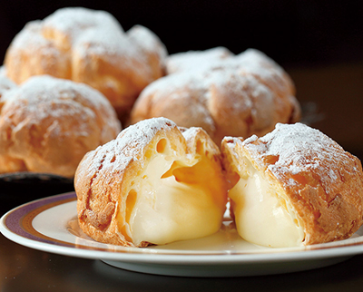 手作りシュー・ア・ラ・クレーム
