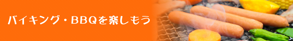 バイキング・BBQを楽しもう