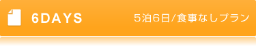 6DAYS5泊6日/食事なしプラン
