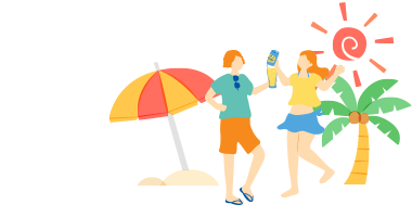 リゾートを満喫