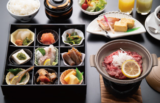 懐石料理のような「和朝食」